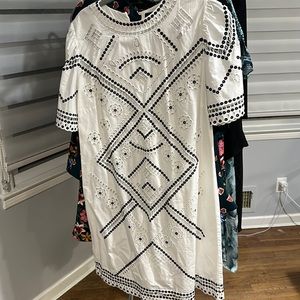 MArccain White Eyelet Dress